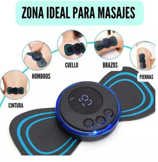 Mini Masajeador Electrico Mariposa EMS