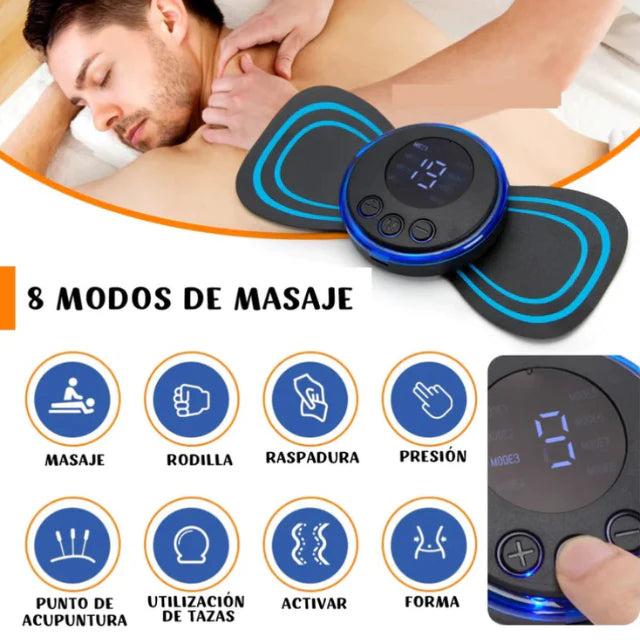Mini Masajeador Electrico Mariposa EMS